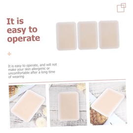 WOONEKY 3pcs Tattoo Cover-up Tape for Aftercare Invisible Concealer Patch for Scar Flaw Concealing Sticker in Tan