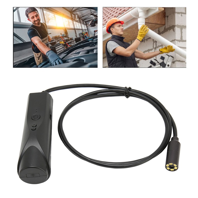 Wireless Endoscope Auto Focus IP67 Waterproof Zoomable HD WiFi Borescope