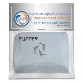 Flipper Platinum Scraper Plastic Replacement Blades (10-Pack)