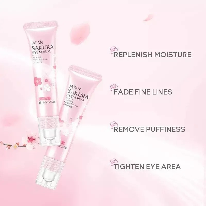 Suero Contorno De Ojos Laikou Sakura Hidratante Antiedad 15ml