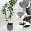 WBNYX 20.5 Inch Plant Pot Cover,Durable Cat & Dog Digging