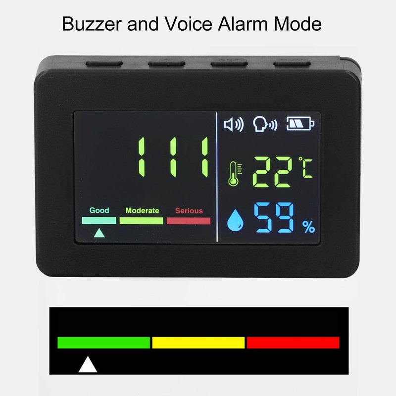 Temperature Humidity Meter High Accuracy Sensor Thermometer Hygrometer Detector with
