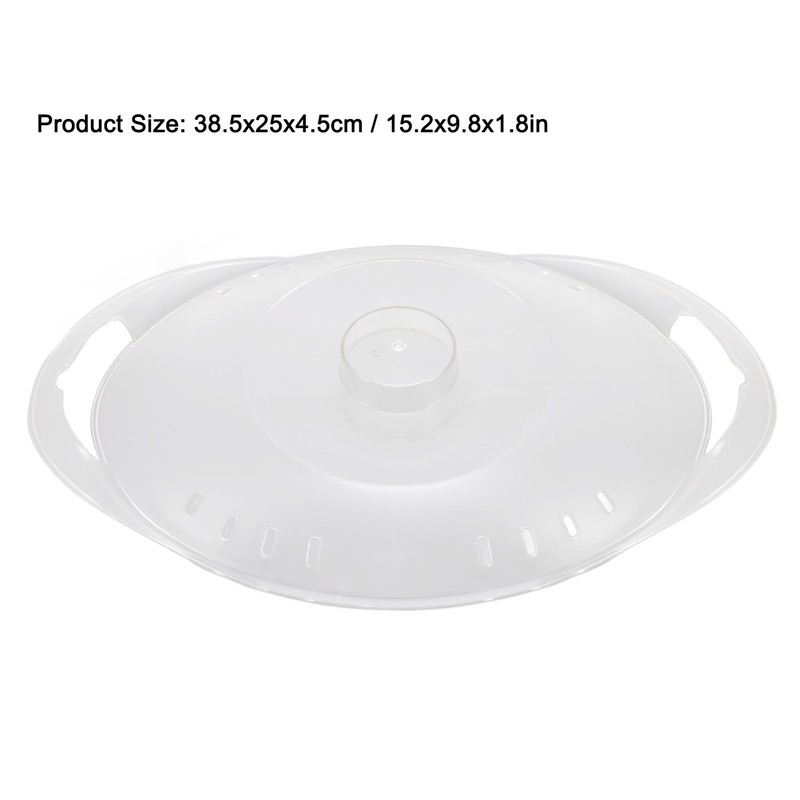 Transparent Steaming Pan Cover PCTG Heat Resistant Steaming Pan Cover