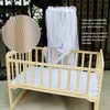 Akozon Mosquitera Transpirable para bebé, Malla para Dosel de Cuna
