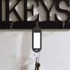 SaveSooo Tag Keychain, Keychain, Key Tag, Keychain, Name Tag, Plastic,