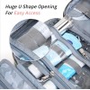 Boyatu Travel Toiletry Hanging Makeup Portable Cosmetic Bag: Large Capacity