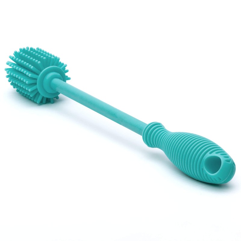 Chicco 9.5” Silicone Bottle Brush with Food-Grade Silicone Bristles |