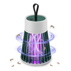 Bug Zapper Indoor Mosquito Dunks Mosquito Zapper Fly Traps Outdoor Fruit Fly Traps Portable Flying Insect Trap for Patio Garden Home Picnic Camping Green