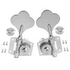 Musiclily Pro 2x2 Open Gear Bass Tuners Machine Heads Tuning