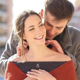 Rose Heart Necklace Gifts for Women, Sterling Silver Initial W Heart Pendant Necklace Jewelry Anniversary Valentines Day Gifts for Her Mothers Day Christmas Birthday Gifts for Women Sister Grandma