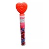 M & M Valentines Day Heart Candy Tube-Chocolate Lentils Flavored