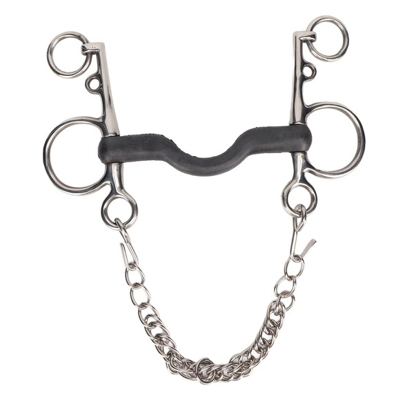 Horse Mouth Bit, Stainless Steel Horse Mouth Snaffle Bit with