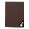 nishikawa 2187-01001 Fitted Sheet, Brown, Single, 39.4 x 78.7 x
