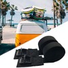 Tiardey 1 pair Black 10ft Tie Down Straps, Surfboard Canoe