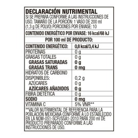 Zuko Mexican Drink Mix Sweetened Drink Mix Set of 6 Pick your flavor - Set of 6 Naranja Orange