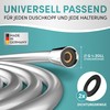 Engelbach® Shower Hose 1.25 m with Double Twist Protection, Plastic
