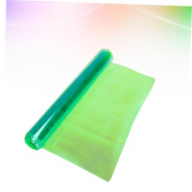 PACKOVE Car Headlight Protective Film 100x30cm Green Tint Film Stretchable Self-Adhesive Fit Spotlight Fog Lamps