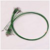 Freefisher 20x Steel Leader with Swivel and Snap 70 cm/30
