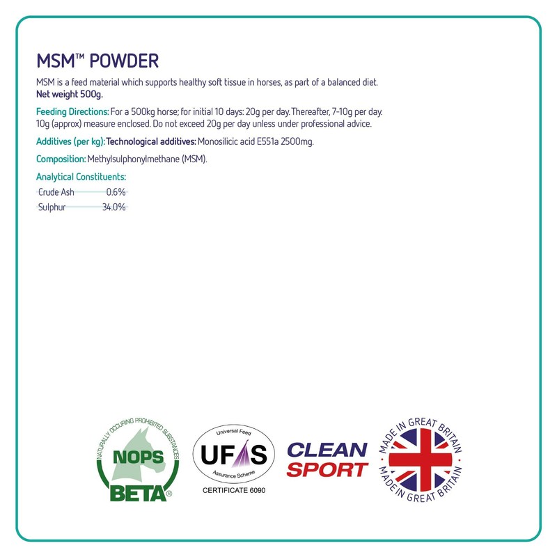 Equine America MSM Powder | Premium Ready To Use Horse