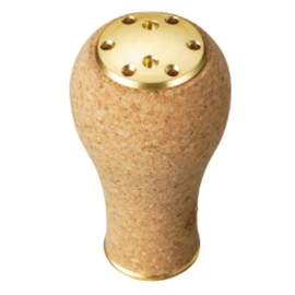 Daiwa SLP Works 043342 Handle Knob SLPW Powerlite Cork S Spinning Bait Dual Axle Gold