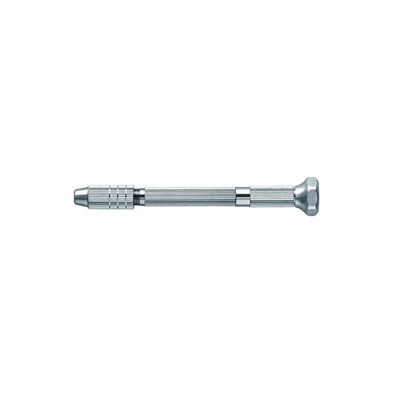 TRUSCO Pin Vise with Single Head Retractable, 0.1-3.2mm TPVKS-3.2