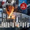 findmall 12Pcs 3 Inch Boring Head R8 Shank 3/4 Inch