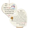 Nana Gifts Birthday Wooden Sign Hanging Ornament 2PC Set Grandma