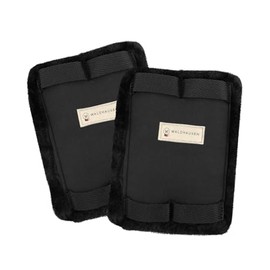 WALDHAUSEN Buckle Protection for Short Belts Fur Black Pair