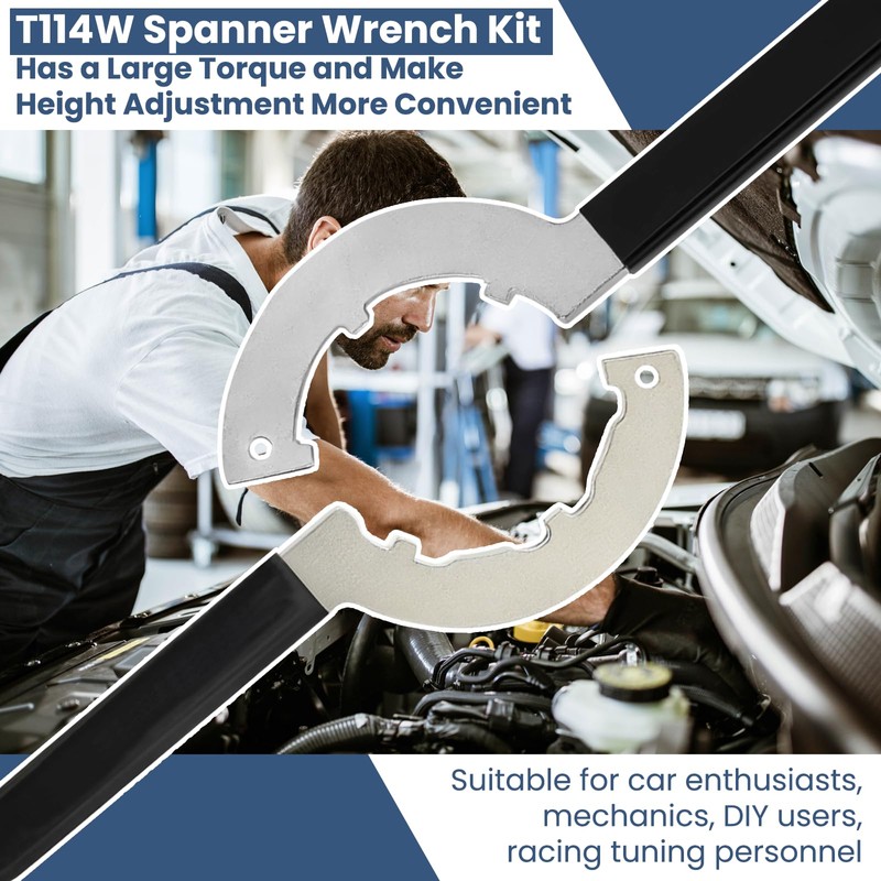 T114W Spanner Wrench Set for Coilover & Shock Absorber Heavy