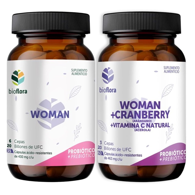 Probioticos Bioflora Pack Balance Femme, 6 diferentes cepas BIOFLORA
