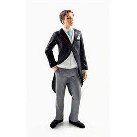Melody Jane Dolls House Groom in Tails Resin Man Wedding Figure People