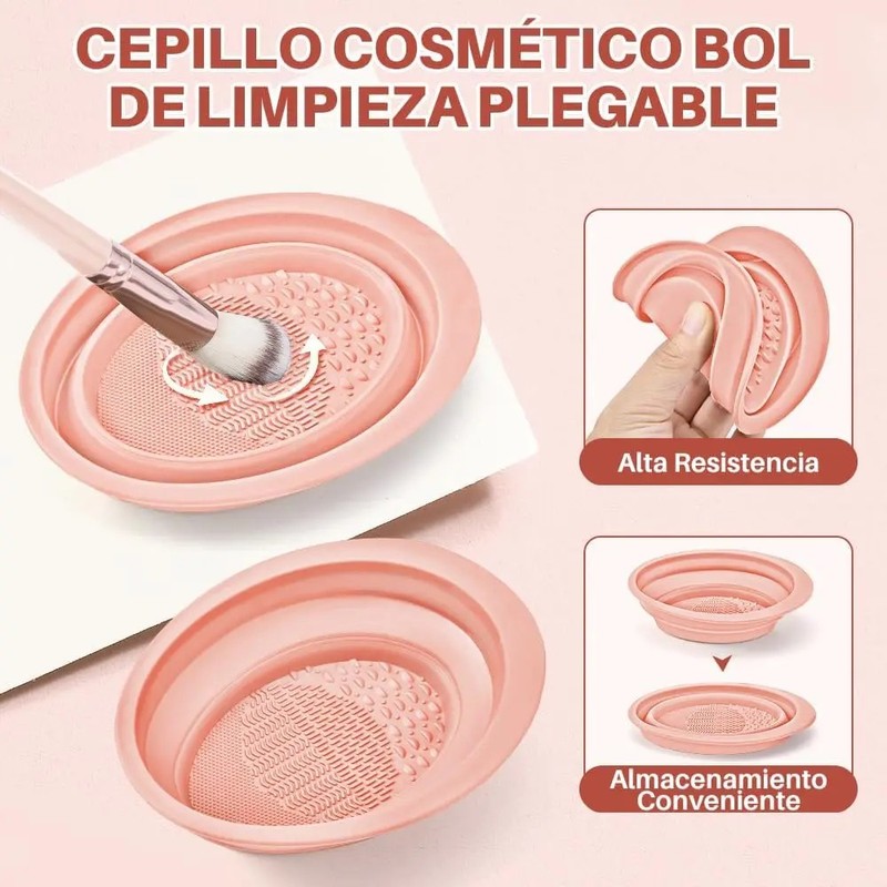 42 Brochas Maquillaje Profesional Y Herramientas Cosméticas