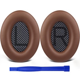 SoloWIT® Ersatz Ohrpolster für Bose QC35, kompatibel mit Over-Ear Kopfhörern von QuietComfort 35 (QC35) und Quiet Comfort 35 II (QC35 ii)