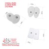 TENS Unit Pads - Premium Quality Snap Replacement Electrodes for
