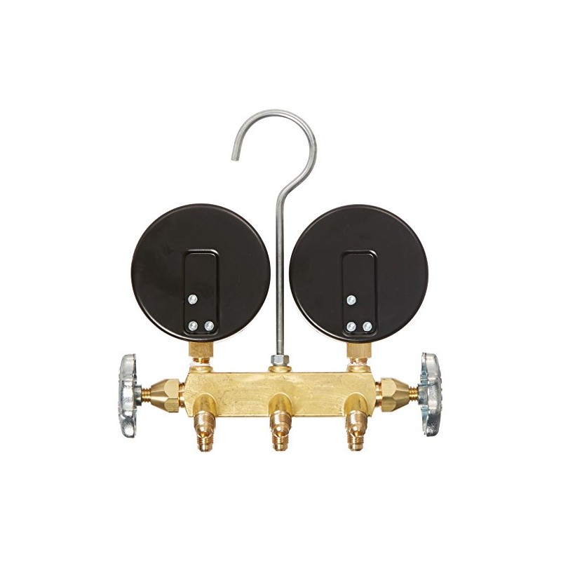 Yellow Jacket 42041 Heat Pump Manifold, R/22/407C/410A, Degrees F