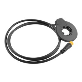 SING F LTD Electric Bicycle Pedal Assist Sensor Replacement Part 3 Pin Waterproof Plug Pedal PAS Sensor F-12L 12 Magnets Dual Hall Sensor Suitable for Left Side Electric Bicycle