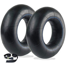 Fat Tire Tractor Tubes (2 Pack) 45" X-Large Tube - with Connector Tether Strap