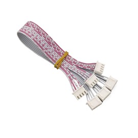 ZSDZFYLLK 5 cables de 4 pines de 2,54 mm de paso hembra a hembra JST XH conectores cables de cinta adaptador de cable de 20 cm