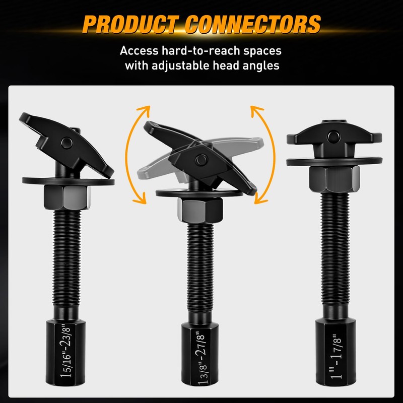 GOOACC 3PCS Rear Axle Bearing Puller Set, Axle Bearing Puller