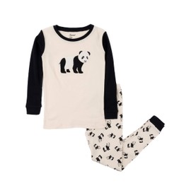 Leveret Boys Girls Kids Two Piece Cotton Pajamas Panda Size 14 Years