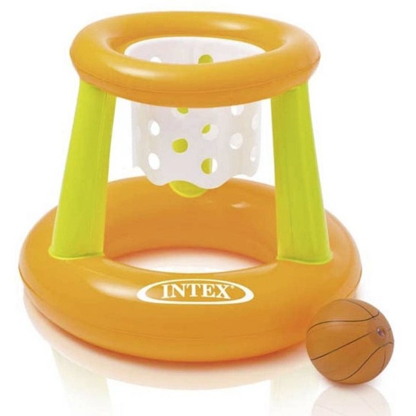 Intex Kit de Basket Aquatique Orange/Vert 67 x 55 cm