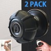 Enjoy Cover - 2 Pack Silicone Door knob Grips Maximum