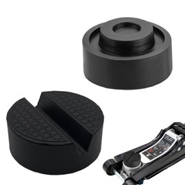 Car Jack Stand Pad, 2 Pack Rubber Jack Pad Support Pinch, Jack Pad, Car Jack Pad for Car Lifting Platforms, Universal Floor Jack Pad Adapter, Trolley Jack, Car Removal Repair Tool