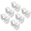 Hordion 6PCS Blind Brackets 2 Inch Box Mounting Bracket for