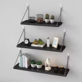 Set 3 Repisas Flotantes Minimalistas Vintage 50/40/30*15 Cm