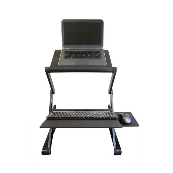 Uncaged Ergonomics WorkEZ Standing Desk Black (WESDB)
