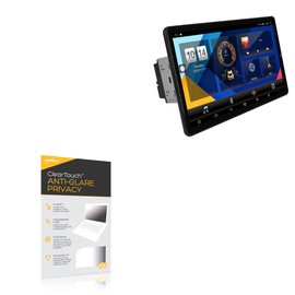BoxWave Screen Protector Compatible with Cidava Universal Double Din Car Stereo (13.3 in) - ClearTouch Anti-Glare Privacy (2-Pack), Privacy Screen Protector Flexible Film Anti-Glare