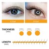NAGARAKU Eyelash Extensions 3D-10D Volume, Ultra Fine, Light, Natural, Soft,