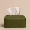 OLETHA Aesthetic Rectangular Tissues Boxes Cover, Holder Fits High Flat