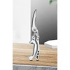 Poultry Scissors, Sharp Kitchen Scissors, Stainless Steel with Ergonomic Handle,